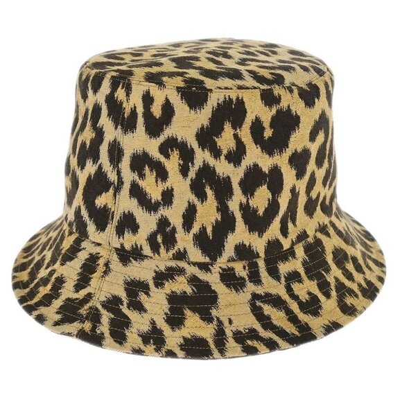 Christian Dior Beige Brown Leopard Bucket Hat main image 7